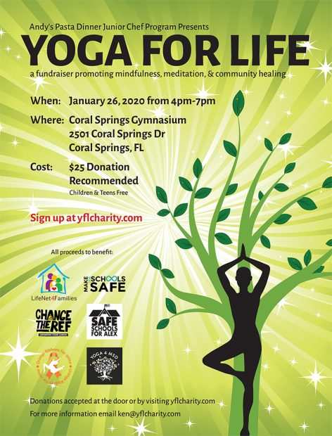 Yoga For Life Flyer